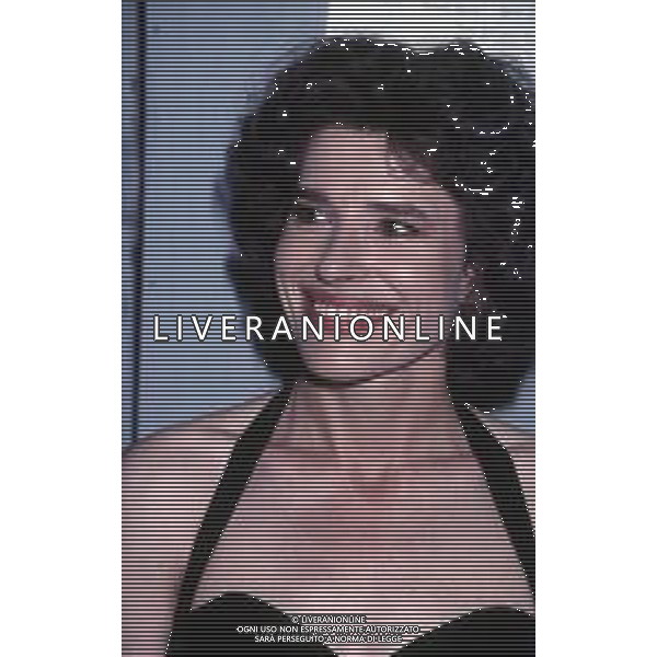 DIAP-RETROSPETTIVA FANNY ARDANT ATTRICE NELLA FOTO FANNY ARDANT A CANNES NELL\'ANNO 1989 AG ALDO LIVERANI SAS