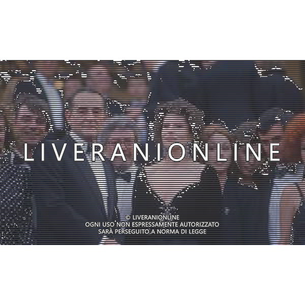 DIAP-RETROSPETTIVA FANNY ARDANT ATTRICE NELLA FOTO FANNY ARDANT A CANNES NELL\'ANNO 1989 CON VITTORIO GASSMAN E ETTORE SCOLA AG ALDO LIVERANI SAS