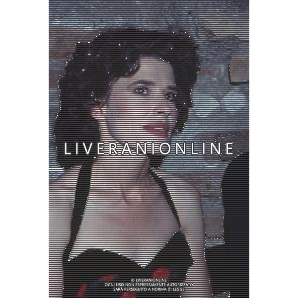 DIAP-RETROSPETTIVA FANNY ARDANT ATTRICE NELLA FOTO FANNY ARDANT A CANNES NELL\'ANNO 1989 AG ALDO LIVERANI SAS