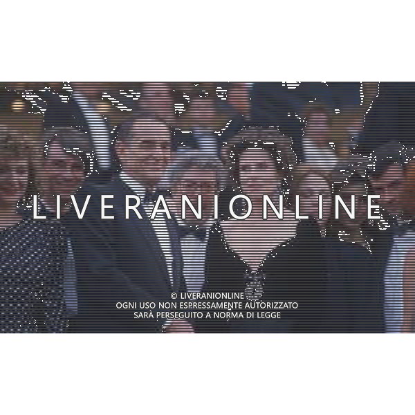 DIAP-RETROSPETTIVA FANNY ARDANT ATTRICE NELLA FOTO FANNY ARDANT A CANNES NELL\'ANNO 1989 CON VITTORIO GASSMAN E ETTORE SCOLA AG ALDO LIVERANI SAS