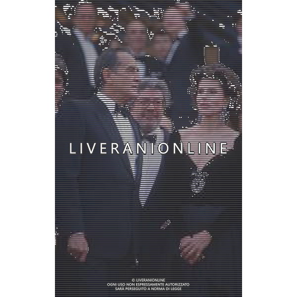 DIAP-RETROSPETTIVA FANNY ARDANT ATTRICE NELLA FOTO FANNY ARDANT A CANNES NELL\'ANNO 1989 CON VITTORIO GASSMAN E ETTORE SCOLA AG ALDO LIVERANI SAS