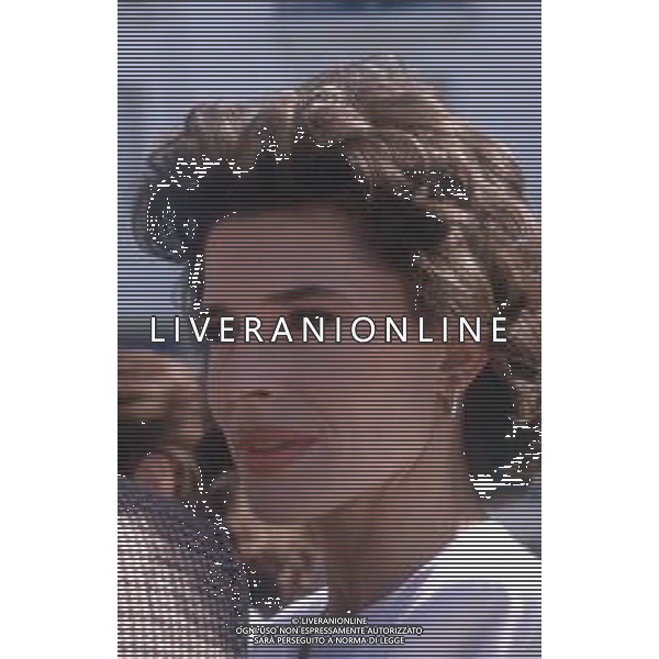 DIAP-RETROSPETTIVA FANNY ARDANT ATTRICE NELLA FOTO FANNY ARDANT A CANNES NELL\'ANNO 1989 AG ALDO LIVERANI SAS