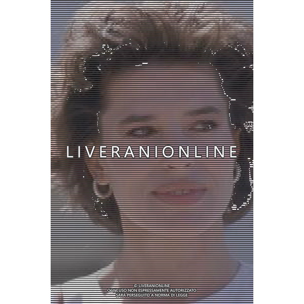 DIAP-RETROSPETTIVA FANNY ARDANT ATTRICE NELLA FOTO FANNY ARDANT A CANNES NELL\'ANNO 1989 AG ALDO LIVERANI SAS