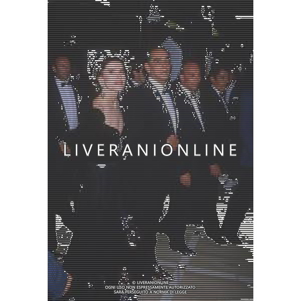 DIAP-RETROSPETTIVA FANNY ARDANT ATTRICE NELLA FOTO FANNY ARDANT A CANNES NELL\'ANNO 1989 CON VITTORIO GASSMAN AG ALDO LIVERANI SAS