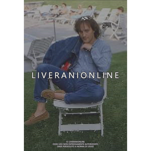DIAP-RETROSPETTIVA EUGENIO FINARDI CANTANTE NELLA FOTO EUGENIO FINARDI A SAINT VINCENT NELL\'ANNO 1987 AG ALDO LIVERANI SAS