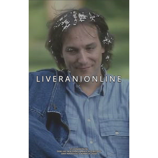 DIAP-RETROSPETTIVA EUGENIO FINARDI CANTANTE NELLA FOTO EUGENIO FINARDI A SAINT VINCENT NELL\'ANNO 1987 AG ALDO LIVERANI SAS