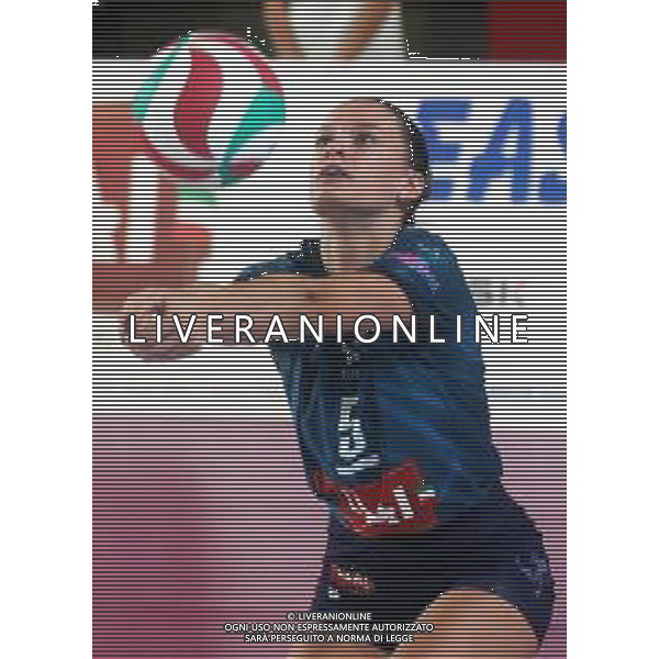 IMOLA 10 10 2025 CLAI IMOLA PALLAVOLO-TRASPORTI BRESSAN OFFANENGO SERIE A2 NELLA FOTO SOFIA CAVALLI CLAI IMOLA PALLAVOLO ©SANNA - AGENZIA ALDO LIVERANI SAS