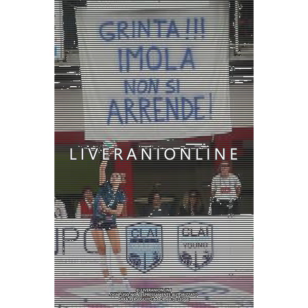 IMOLA 10 10 2025 CLAI IMOLA PALLAVOLO-TRASPORTI BRESSAN OFFANENGO SERIE A2 NELLA FOTO POLINA MALIK CLAI IMOLA PALLAVOLO ©SANNA - AGENZIA ALDO LIVERANI SAS