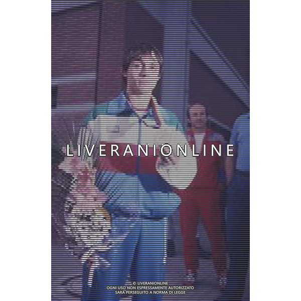 DIAP-RETROSPETTIVA VINCENZO MAENZA LOTTATORE NELLA FOTO VINCENZO MAENZA ALLE OLIMPIADI DI SEUL NELL\'ANNO 1988 AG ALDO LIVERANI SAS