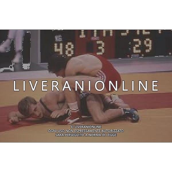DIAP-RETROSPETTIVA VINCENZO MAENZA LOTTATORE NELLA FOTO VINCENZO MAENZA ALLE OLIMPIADI DI SEUL NELL\'ANNO 1988 AG ALDO LIVERANI SAS