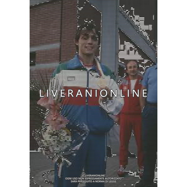 DIAP-RETROSPETTIVA VINCENZO MAENZA LOTTATORE NELLA FOTO VINCENZO MAENZA ALLE OLIMPIADI DI SEUL NELL\'ANNO 1988 AG ALDO LIVERANI SAS