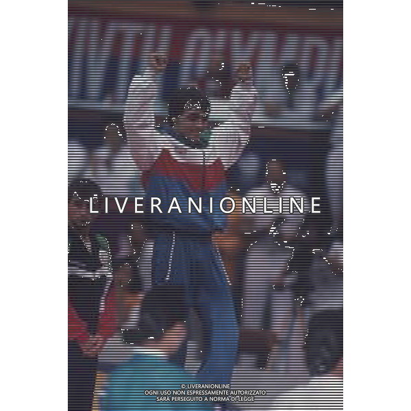 DIAP-RETROSPETTIVA VINCENZO MAENZA LOTTATORE NELLA FOTO VINCENZO MAENZA ALLE OLIMPIADI DI SEUL NELL\'ANNO 1988 AG ALDO LIVERANI SAS