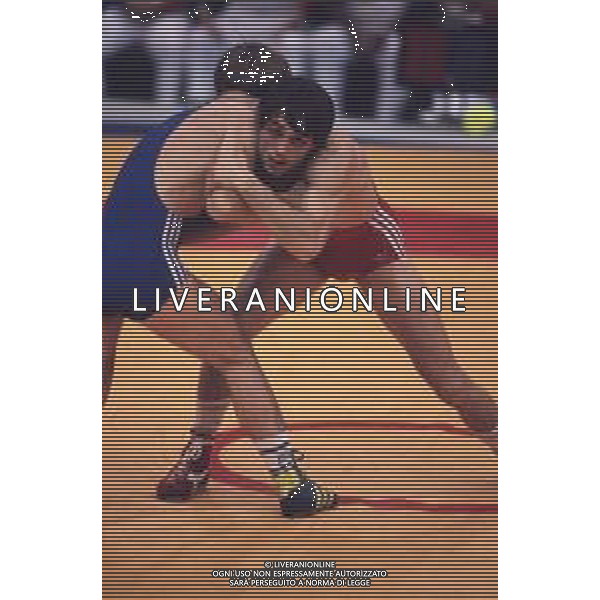 DIAP-RETROSPETTIVA VINCENZO MAENZA LOTTATORE NELLA FOTO VINCENZO MAENZA ALLE OLIMPIADI DI SEUL NELL\'ANNO 1988 AG ALDO LIVERANI SAS