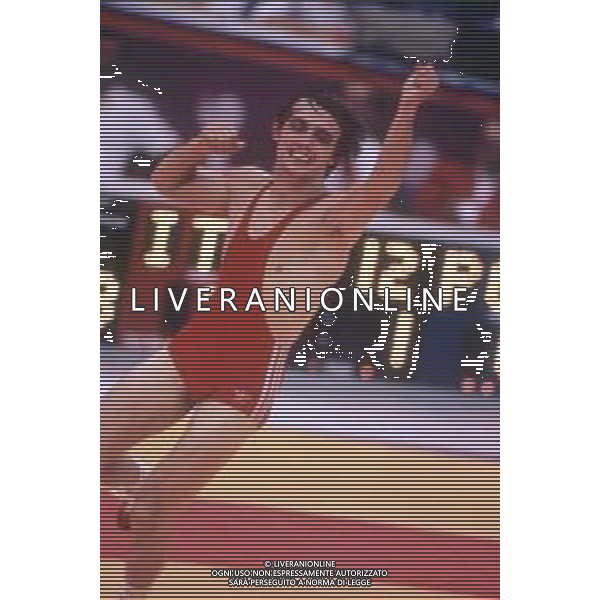 DIAP-RETROSPETTIVA VINCENZO MAENZA LOTTATORE NELLA FOTO VINCENZO MAENZA ALLE OLIMPIADI DI SEUL NELL\'ANNO 1988 AG ALDO LIVERANI SAS
