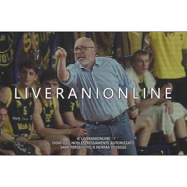 IMOLA 11 10 2025 UP ANDREA COSTA BASKET-VIRTUS IMOLA 86-54 SERIE B1 NELLA FOTO GIANLUIGI GALETTI ALLENATORE VIRTUS IMOLA FOTO GIANNI SANNA-AG ALDO LIVERANI SAS