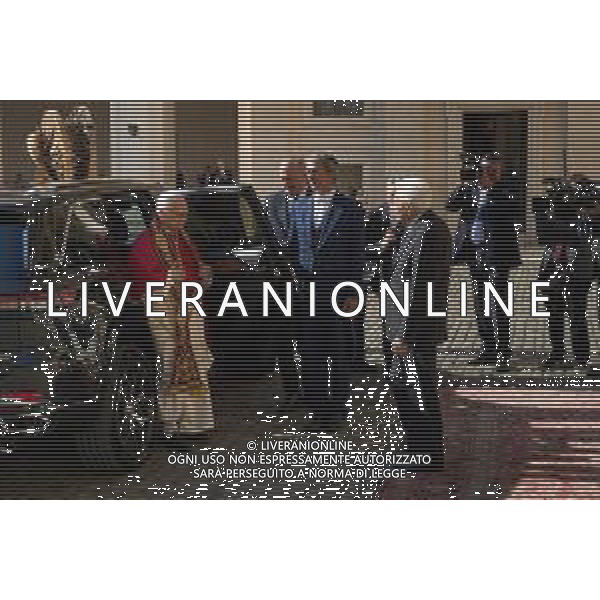 Roma 14 Ottobre 2025 Il presidente della Repubblica Italiana Sergio Mattarella incontra Sua Santita’ Papa Leone XIV al Quirinale Nella foto: Papa Leone XIV, Sergio Mattarella Foto credit: Andrea Bracaglia- AGENZIA ALDO LIVERANI SAS