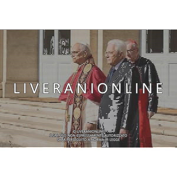 Roma 14 Ottobre 2025 Il presidente della Repubblica Italiana Sergio Mattarella incontra Sua Santita’ Papa Leone XIV al Quirinale Nella foto: Papa Leone XIV, Sergio Mattarella Foto credit: Andrea Bracaglia- AGENZIA ALDO LIVERANI SAS