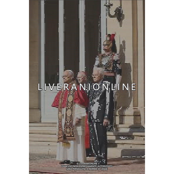 Roma 14 Ottobre 2025 Il presidente della Repubblica Italiana Sergio Mattarella incontra Sua Santita’ Papa Leone XIV al Quirinale Nella foto: Papa Leone XIV, Sergio Mattarella Foto credit: Andrea Bracaglia- AGENZIA ALDO LIVERANI SAS