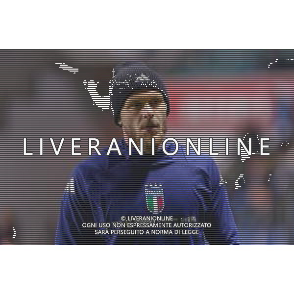 TVEM October 11, 2025 Tallinn, Estonia - Estonia vs Italy - European Qualifiers FIFA World Cup 2026 Matchday 7 - A. Le Coq Arena. In the pic: Federico Dimarco of Italy ©TVEM Emmanuele Mastrodonato - AGENZIA ALDO LIVERANI SAS