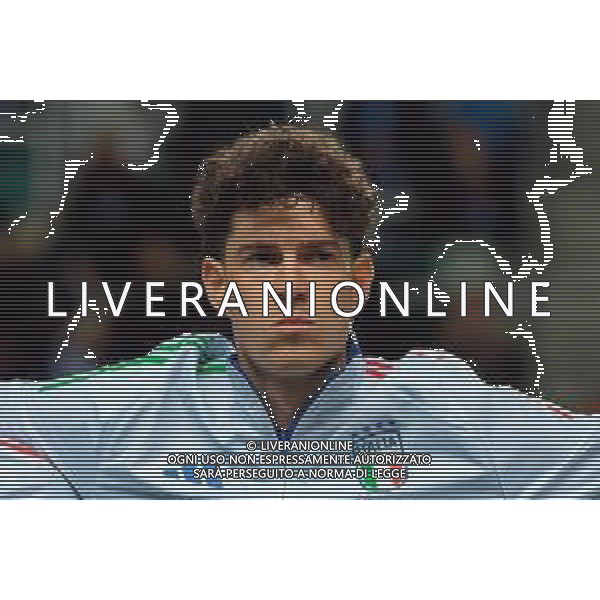 TVEM October 11, 2025 Tallinn, Estonia - Estonia vs Italy - European Qualifiers FIFA World Cup 2026 Matchday 7 - A. Le Coq Arena. In the pic: Alessandro Bastoni of Italy ©TVEM Emmanuele Mastrodonato - AGENZIA ALDO LIVERANI SAS