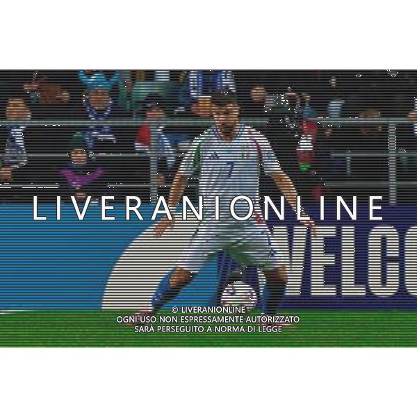 TVEM October 11, 2025 Tallinn, Estonia - Estonia vs Italy - European Qualifiers FIFA World Cup 2026 Matchday 7 - A. Le Coq Arena. In the pic: Riccardo Orsolini of Italy ©TVEM Emmanuele Mastrodonato - AGENZIA ALDO LIVERANI SAS