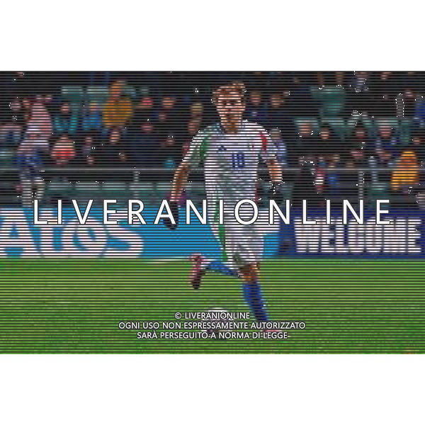 TVEM October 11, 2025 Tallinn, Estonia - Estonia vs Italy - European Qualifiers FIFA World Cup 2026 Matchday 7 - A. Le Coq Arena. In the pic: Nicolò Barella of Italy ©TVEM Emmanuele Mastrodonato - AGENZIA ALDO LIVERANI SAS