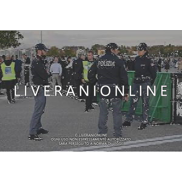 TVRG Italia vs Israele nella foto controlli di sicurezza per l\'accesso allo stadio Udine 14-10-2025 Stadio Friuli Italia vs Israele Qualificazioni Mondiali 2026 Gruppo I - 8a giornata foto Roberto Garavaglia/Agenzia Aldo Liverani sas