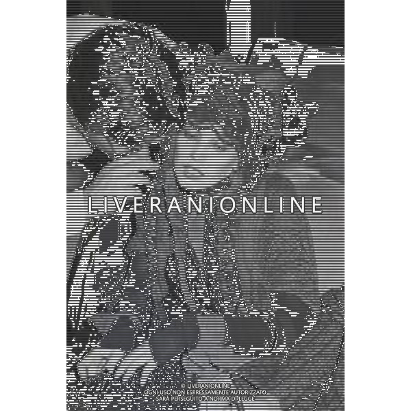NEG-RETROSPETTIVA LENA LOVICH CANTANTE NELLA FOTO LENA LOVICH A VENEZIA NELL\'ANNO 1979 AG ALDO LIVERANI SAS