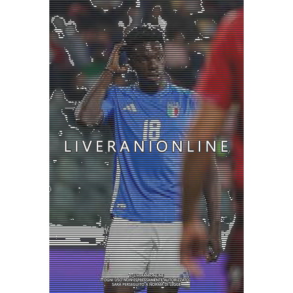 TVRCOR – Nazionale maschile Under 21 – qualificazione Europei U21 – Italia U-21 vs Armenia U-21 - Fase a gironi Gruppo E – Stadio Giovanni Zini Cremona (CR) 14-10-2025 nella foto Jeff Ekhator ©TVRCOR Corradin Roberta - AGENZIA ALDO LIVERANI SAS