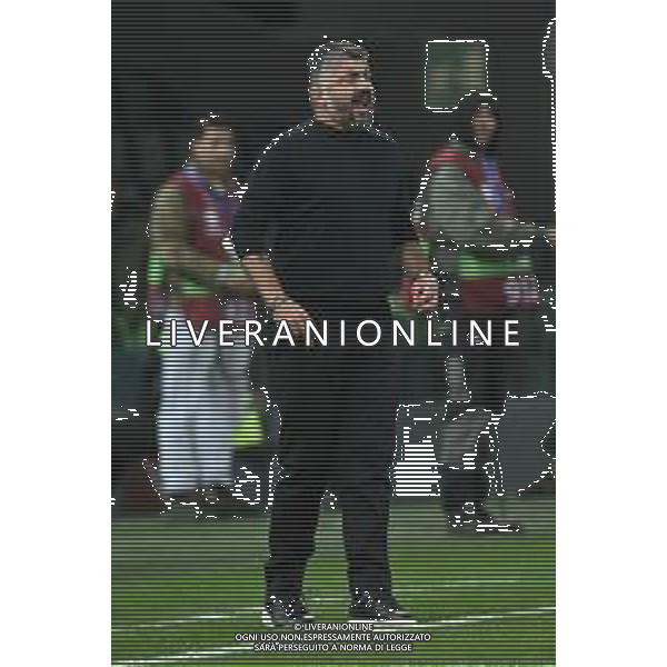 TVRG Italia vs Israele nella foto Gennaro Gattuso allenatore Italia Udine 14-10-2025 Stadio Friuli Italia vs Israele Qualificazioni Mondiali 2026 Gruppo I - 8a giornata foto Roberto Garavaglia/Agenzia Aldo Liverani sas