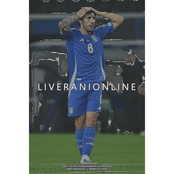 TVRG Italia vs Israele nella foto Sandro Tonali (Italia) Udine 14-10-2025 Stadio Friuli Italia vs Israele Qualificazioni Mondiali 2026 Gruppo I - 8a giornata foto Roberto Garavaglia/Agenzia Aldo Liverani sas