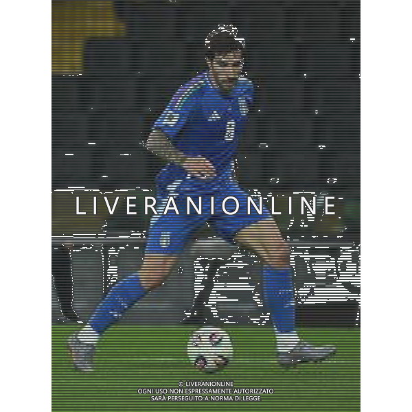 TVRG Italia vs Israele nella foto Sandro Tonali (Italia) Udine 14-10-2025 Stadio Friuli Italia vs Israele Qualificazioni Mondiali 2026 Gruppo I - 8a giornata foto Roberto Garavaglia/Agenzia Aldo Liverani sas