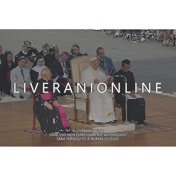 Citta’ del Vaticano - Roma 15 Ottobre 2025 Udienza Generale di Sua Santita’ Papa Leone XIV Nella foto: Papa Leone XIV Foto Credit: Andrea Bracaglia- AGENZIA ALDO LIVERANI SAS