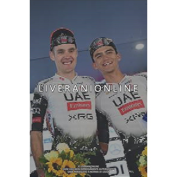 15-10-2025 Giro Del Veneto; 2025, Uae Team Emirates - Xrg; Del Toro Romero, Isaac; Sivakov, Pavel; Verona; ©SIROTTI - AGENZIA ALDO LIVERANI SAS