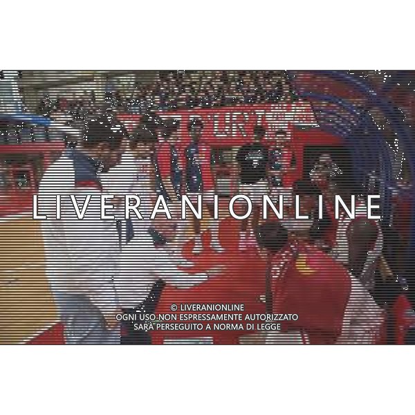 IMOLA 15 10 2025 UP ANDREA COSTA BASKET-CONSORZIO LEONARDO DANY QUARRATA SERIE B1 NELLA FOTO ALLENATORE LUCA DALMONTE TIME OUT UP ANDRE ACOSTA ©SANNA - AGENZIA ALDO LIVERANI SAS