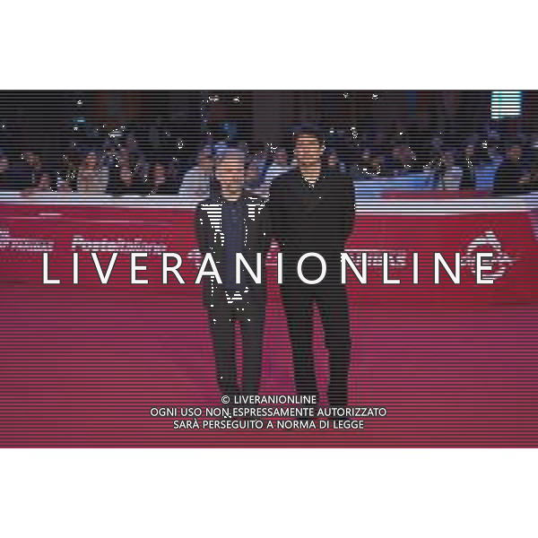 Roma 15 Ottobre 2025 Red Carpet di apertura della ventesima edizione del ‘Rome Film Fest’ - Festa del Cinema di Roma Nella foto: Christopher Andrews, Santiago Mitre Foto credit: Andrea Bracaglia- AGENZIA ALDO LIVERANI SAS