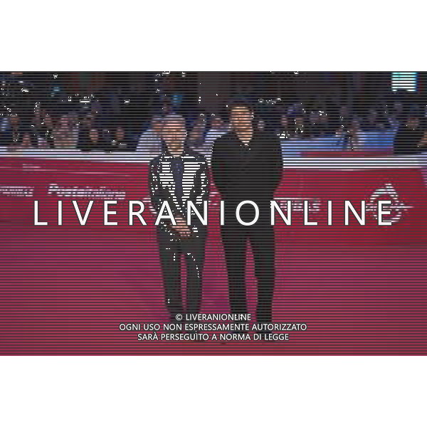 Roma 15 Ottobre 2025 Red Carpet di apertura della ventesima edizione del ‘Rome Film Fest’ - Festa del Cinema di Roma Nella foto: Christopher Andrews, Santiago Mitre Foto credit: Andrea Bracaglia- AGENZIA ALDO LIVERANI SAS