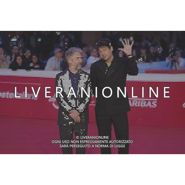 Roma 15 Ottobre 2025 Red Carpet di apertura della ventesima edizione del ‘Rome Film Fest’ - Festa del Cinema di Roma Nella foto: Christopher Andrews, Santiago Mitre Foto credit: Andrea Bracaglia- AGENZIA ALDO LIVERANI SAS