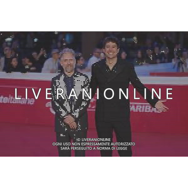 Roma 15 Ottobre 2025 Red Carpet di apertura della ventesima edizione del ‘Rome Film Fest’ - Festa del Cinema di Roma Nella foto: Christopher Andrews, Santiago Mitre Foto credit: Andrea Bracaglia- AGENZIA ALDO LIVERANI SAS