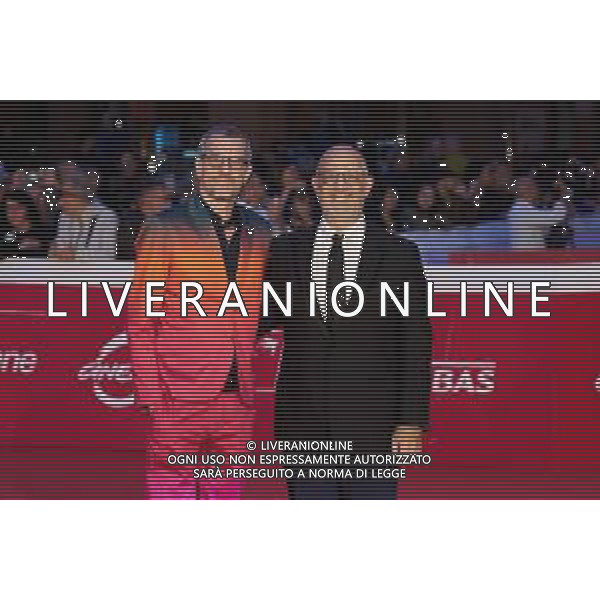 Roma 15 Ottobre 2025 Red Carpet di apertura della ventesima edizione del ‘Rome Film Fest’ - Festa del Cinema di Roma Nella foto: Brian Selznick, David Serlin Foto credit: Andrea Bracaglia- AGENZIA ALDO LIVERANI SAS