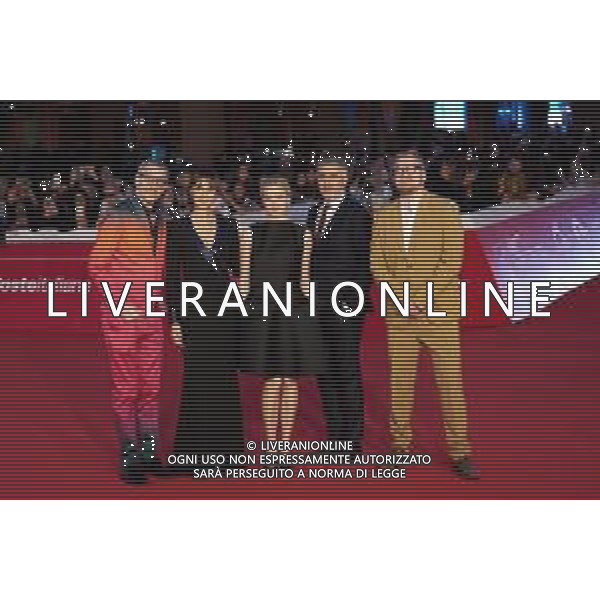 Roma 15 Ottobre 2025 Red Carpet di apertura della ventesima edizione del ‘Rome Film Fest’ - Festa del Cinema di Roma Nella foto: Brian Selznick, Paola Cortellesi, Nadia Tereszkiewicz, William Oldroyd, Teemu Nikki Foto credit: Andrea Bracaglia- AGENZIA ALDO LIVERANI SAS