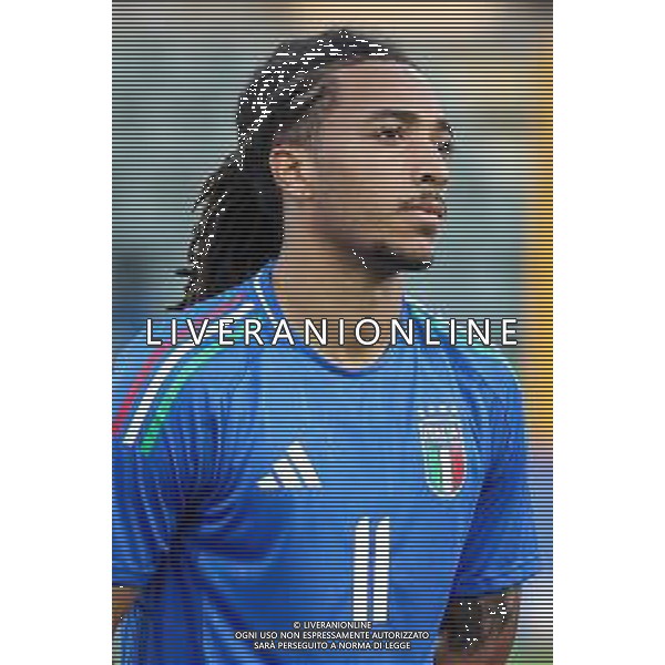 TVRCOR – Nazionale maschile Under 21 – qualificazione Europei U21 – Italia U-21 vs Armenia U-21 - Fase a gironi Gruppo E – Stadio Giovanni Zini Cremona (CR) 14-10-2025 nella foto Luca Koleosho ©TVRCOR Roberta Corradin - AGENZIA ALDO LIVERANI SAS