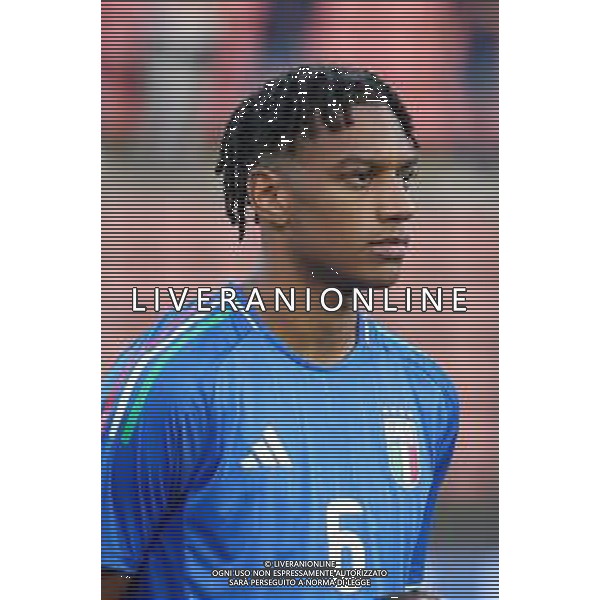 TVRCOR – Nazionale maschile Under 21 – qualificazione Europei U21 – Italia U-21 vs Armenia U-21 - Fase a gironi Gruppo E – Stadio Giovanni Zini Cremona (CR) 14-10-2025 nella foto Filippo Mane ©TVRCOR Roberta Corradin - AGENZIA ALDO LIVERANI SAS