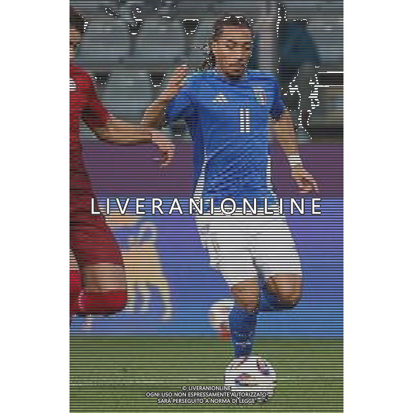 TVRCOR – Nazionale maschile Under 21 – qualificazione Europei U21 – Italia U-21 vs Armenia U-21 - Fase a gironi Gruppo E – Stadio Giovanni Zini Cremona (CR) 14-10-2025 nella foto Luca Koleosho ©TVRCOR Roberta Corradin - AGENZIA ALDO LIVERANI SAS