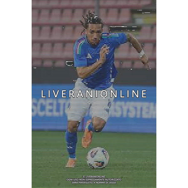 TVRCOR – Nazionale maschile Under 21 – qualificazione Europei U21 – Italia U-21 vs Armenia U-21 - Fase a gironi Gruppo E – Stadio Giovanni Zini Cremona (CR) 14-10-2025 nella foto Luca Koleosho ©TVRCOR Roberta Corradin - AGENZIA ALDO LIVERANI SAS