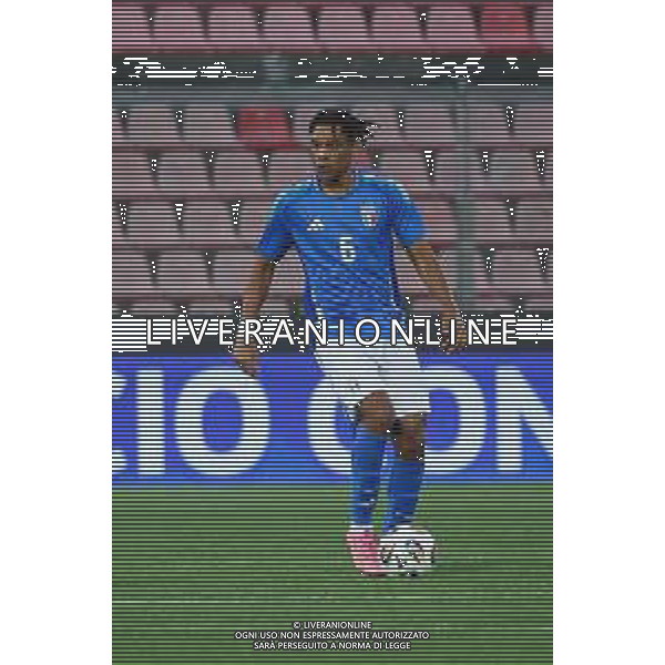 TVRCOR – Nazionale maschile Under 21 – qualificazione Europei U21 – Italia U-21 vs Armenia U-21 - Fase a gironi Gruppo E – Stadio Giovanni Zini Cremona (CR) 14-10-2025 nella foto Filippo Mane ©TVRCOR Roberta Corradin - AGENZIA ALDO LIVERANI SAS