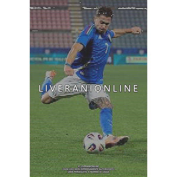 TVRCOR – Nazionale maschile Under 21 – qualificazione Europei U21 – Italia U-21 vs Armenia U-21 - Fase a gironi Gruppo E – Stadio Giovanni Zini Cremona (CR) 14-10-2025 nella foto Luigi Cherubini ©TVRCOR Roberta Corradin - AGENZIA ALDO LIVERANI SAS