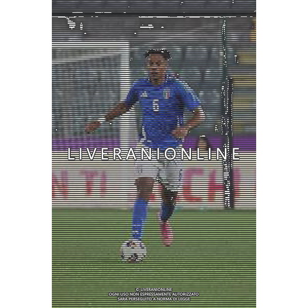 TVRCOR – Nazionale maschile Under 21 – qualificazione Europei U21 – Italia U-21 vs Armenia U-21 - Fase a gironi Gruppo E – Stadio Giovanni Zini Cremona (CR) 14-10-2025 nella foto Filippo Mane ©TVRCOR Roberta Corradin - AGENZIA ALDO LIVERANI SAS