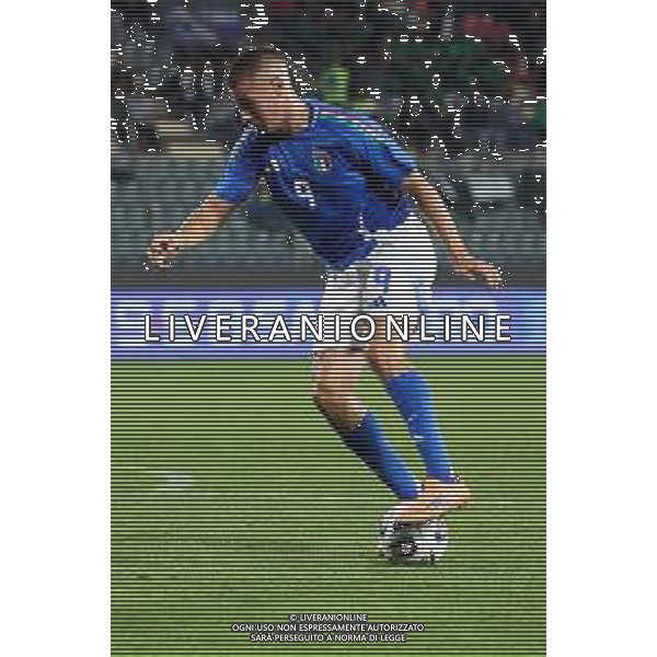 TVRCOR – Nazionale maschile Under 21 – qualificazione Europei U21 – Italia U-21 vs Armenia U-21 - Fase a gironi Gruppo E – Stadio Giovanni Zini Cremona (CR) 14-10-2025 nella foto Francesco Camarda ©TVRCOR Roberta Corradin - AGENZIA ALDO LIVERANI SAS