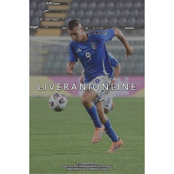 TVRCOR – Nazionale maschile Under 21 – qualificazione Europei U21 – Italia U-21 vs Armenia U-21 - Fase a gironi Gruppo E – Stadio Giovanni Zini Cremona (CR) 14-10-2025 nella foto Francesco Camarda ©TVRCOR Roberta Corradin - AGENZIA ALDO LIVERANI SAS